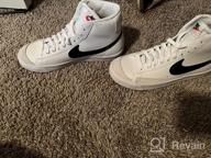 img 1 attached to Nike Blazer DA4086 100 Numeric_7 Black Orange review by Sean Reddy