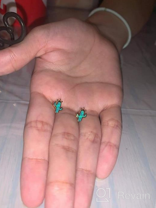 img 1 attached to 🌸 Sterling Hypoallergenic Earrings: Gentle Jewelry for Sensitive Girls review by Sara Hughes