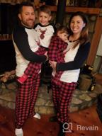 img 1 attached to Cozy Up In Family Matching Christmas Fleece Pajamas From SleepytimePJs! review by Ickey Case