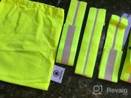 img 1 attached to Be Seen And Stay Safe With Our Reflective Running Gear: Ankle Bands, Wristbands, And Leg Straps For Cycling And Biking review by Kwesi Delgado