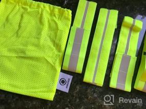 img 7 attached to Be Seen And Stay Safe With Our Reflective Running Gear: Ankle Bands, Wristbands, And Leg Straps For Cycling And Biking
