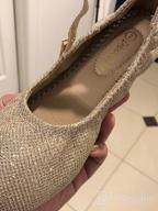 img 1 attached to DREAM PAIRS Sole Fina K Glitter Ballerina Girls' Flats: Sparkle with Style & Comfort! review by Denise Smith