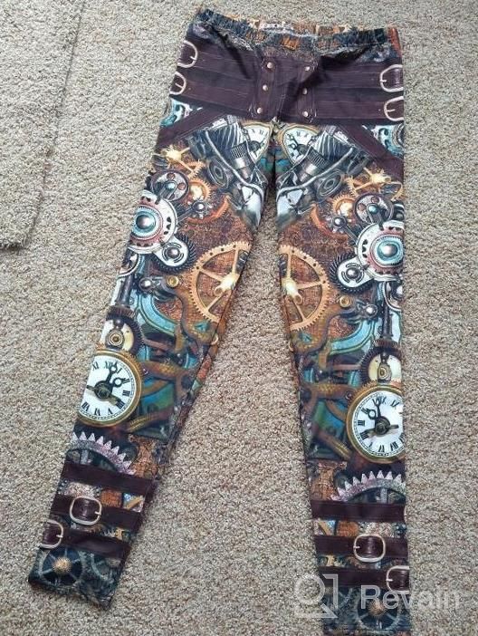 img 1 attached to Halloween Fun Designed GRACIN Women'S Graphic Leggings With 3D Print, Stretchy Workout Pants In Multiple Designs review by Ginny Fidler