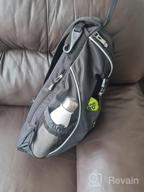 img 1 attached to Ytonet Water Resistant Tennis Sling Backpack Bag For Men And Women - Holds Badminton, Squash, Pickleball Rackets & Balls For Outdoors Sports Accessories. review by Thomas Chalecki