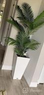 img 1 attached to Bring The Outdoors In: Stunning Fopamtri 5-Ft Artificial Areca Palm Trees For Home & Office review by Molly Gordon