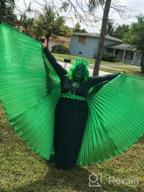 картинка 1 прикреплена к отзыву Взрослый костюм для танца живота: завораживающие крылья Исиды MUNAFIE с палками для потрясающего выступления на Хэллоуине и карнавале. от Jonathan Lloyd