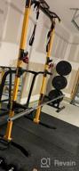 img 1 attached to 800LBS Weight Capacity ZENOVA Power Rack Squat Rack Fitness Pull Up Bar Station With J-Hooks And Dip Bar review by Anthony Cano