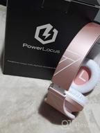 img 1 attached to 🎧 PowerLocus Kids Bluetooth Wireless Headphones with Microphone – Safe 85DB Volume Limited for Online Classes, PC, Phones – Foldable, Includes Carry Case, Audio Cable, Micro SD Mode review by Donald Cox