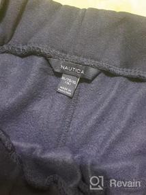 img 2 attached to Nautica Girls Fleece Peacoat X Large Girls' Clothing