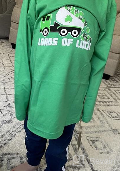 img 1 attached to 🍀 Tstars St. Patrick's Tractor Toddler T-Shirt for Boys: Top-Quality Clothing, Tops, Tees & Shirts review by Bobby Washburn