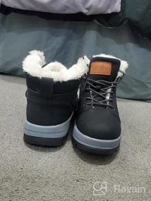 img 8 attached to Stay Warm And Stylish: Visionreast Snow Boots For Men And Women