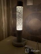 img 3 attached to Lava lamp Amperia Slim White Shine (glitter) (39 cm) review by Wiktor Lisowicz ᠌
