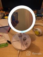 img 1 attached to Vanity mirror with lighting / FoldAway Mirror review by Celina Lewandowska ᠌