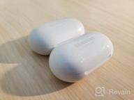 img 2 attached to Upgrade Your Audio Experience with Samsung Galaxy Buds+ Plus: True Wireless Earbuds with Improved Battery and Call Quality in White, including Wireless Charging Case and Velvet Pouch. review by Agata Zuzankiewicz ᠌