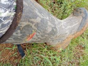 img 4 attached to Мужские неопреновые охотничьи ботинки Mossy Oak Bottomland Camo: Thorogood Infinity FD 17" - водонепроницаемые, с влагоотводящей подкладкой и самоочищающейся подошвой