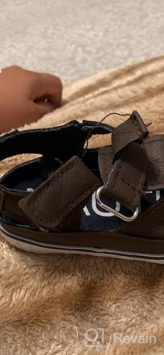 img 1 attached to Nautica Kids Mikkel Closed-Toe Sandals for Youth and Toddlers - Perfect for Outdoor Sports and Casual Wear! review by Mike Rajput