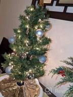 img 1 attached to Glossy Christmas Tree Topper Star Ornament Holiday Decoration Home Decor Aneco review by Beny Teller