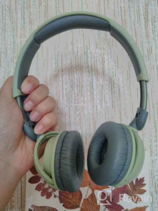 img 1 attached to JBL JR310BT children's wireless headphones, blue review by Park Seo Jun