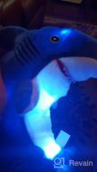 img 1 attached to LED Light Up Blue Shark Stuffed Animal Plush Toy - Perfect Gift For Kids Afraid Of The Dark! review by Chris Wagner