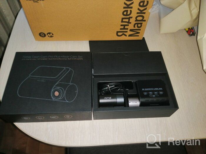 img 2 attached to 70mai dash cam pro plus rear cam set A500S-1, 2 cameras, GLONASS, black review by Hwang Jiya ᠌