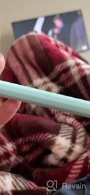img 5 attached to Розовый премиальный силиконовый чехол-держатель для iPad Apple Pencil 2-го поколения - UPPERCASE Designs NimbleSleeve