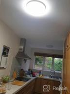 картинка 1 прикреплена к отзыву Стильный и водонепроницаемый потолочный светильник для кухни, ванной и спальни: квадратный светодиодный светильник Airand для скрытого монтажа от Kevin Ayala