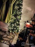 img 1 attached to 6Ft Prelit Christmas Tree With 240 Lights - Perfect For Home, Office & Party Decorations! review by Ryan Mosqueda