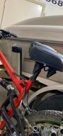 img 1 attached to Ride In Comfort With FOOKER Super Wide Memory Foam Bicycle Seat - Perfect For Bikes, Electric Bikes, And Indoor Cycling review by Mike Martz