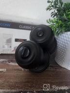 img 1 attached to Round Matte Black Ball Door Knob Lock With Keyed Entry - Not Keyed Alike, 1 Pack For Bedroom, Bathroom And Closet Doors review by Christopher Gotcher