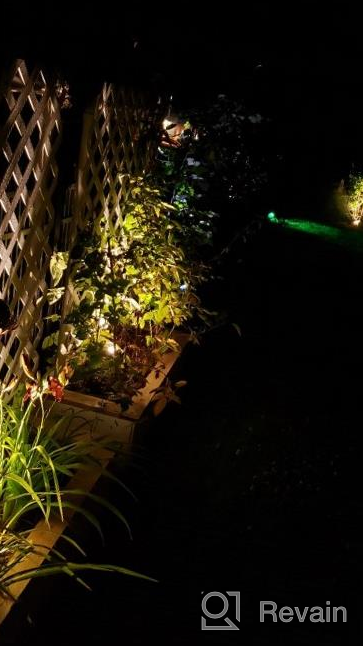 img 1 attached to ECOWHO RGB Low Voltage Christmas Spotlight Outdoor, 12V 65Ft LED Spot Light Color Changing Landscape Lighting With Remote Timer Plug-In Waterproof Lights For Yard,Garden,Pool,Pathway Decor(6 Pack) review by Jeffrey Johnston