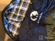 картинка 1 прикреплена к отзыву CANWAY Lightweight Waterproof Sleeping Bag For 4 Seasons Camping & Traveling - Ideal For Adults & Kids от Jesse Francilme
