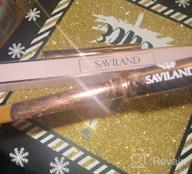 img 1 attached to Saviland 16 Size Kolinsky Acrylic Nail Brush - Pure Kolinsky Hair, Bronze Gold Glitter Handle For Professional Acrylic Application DIY Home Salon review by Ray Welchhance