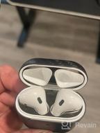 img 1 attached to Elago AirPods 2 Dust Guard Cover - Gold, US Patent Registered - Compatible With Apple AirPods 2 Wireless Charging Case review by Nguyen Taylor