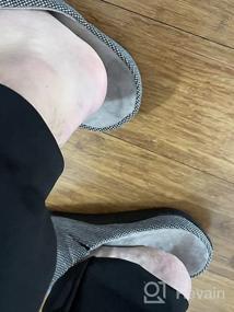 img 8 attached to V.Step'S Grey Orthotic House Slippers With Advanced Arch Support - Perfect Orthopedic Slipper For Men And Women With Flat Feet Or Plantar Fasciitis
