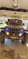 img 1 attached to 7'' RGB LED Headlight With Halo Angel Eyes + 9'' Round JL Mounting Bracket W/ Amber Turn Signal Light Remote Control For Jeep Wrangler JL/JLU/JT 2018-2021 review by Ray Adair