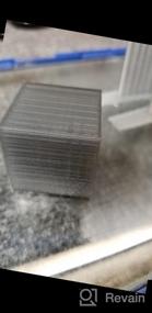 img 6 attached to Получите точные полупрозрачные отпечатки с поликарбонатной нитью для 3D-принтера Hatchbox PC - катушка 1 кг, точность размеров +/- 0,05 мм, диаметр 1,75 мм, прозрачный черный цвет