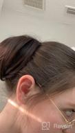 img 1 attached to BARSDAR Hair Bun Ponytail Extension, Straight Synthetic Hairpiece Fully Short Ponytail Bun Extensions Hair Accessories Elastic Easy Scrunchie For Women (Dark Brown) review by John Bosch