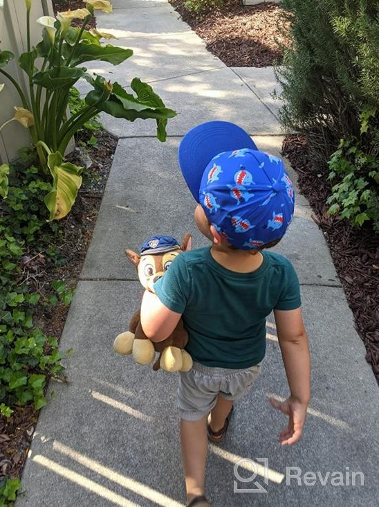 img 1 attached to 🧢 Upeilxd Baseball Hats & Caps for Boys' Accessories - Adjustable Pattern for Toddlers review by Matthew Guiney