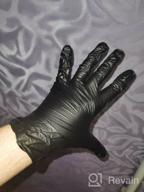 img 1 attached to Gloves Wally Plastic nitrile, 50 pairs, size S, color blue review by Agata Paliga ᠌