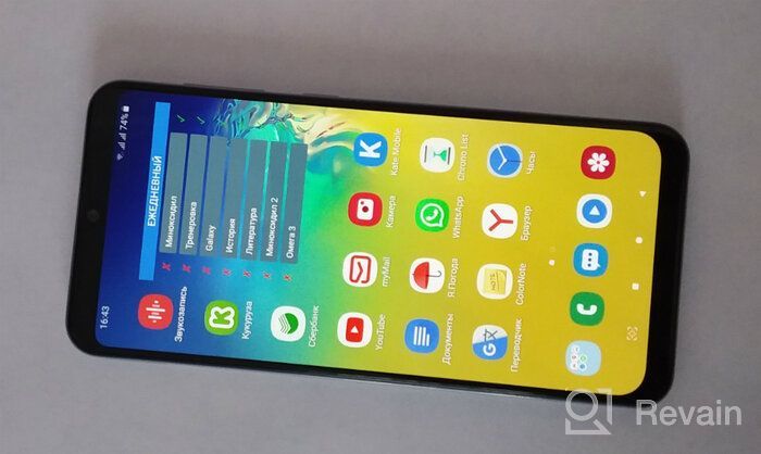 img 2 attached to Renewed Samsung Galaxy A50 Verizon Smartphone in Black with 64GB Storage review by Ada Chlebicka ᠌