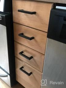 img 5 attached to Обновите свою кухню с помощью KNOBWELL, набор из 10 ручек для шкафа из нержавеющей стали - расстояние между отверстиями 4 дюйма, стильный дизайн