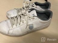 img 1 attached to 👟 K-Swiss Men's White Tradewinds Low Top Sneakers review by Percy Haulin