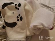 img 1 attached to Cotton Footed Baby Pajamas With Loose Fit For Comfortable Sleep - Long Sleeve Toddler Onesies For Boys And Girls review by Michael Rodas