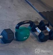 img 1 attached to Get Fit With RitFit: Neoprene Coated Kettlebells For Full Body Strength Training review by Marc Salem