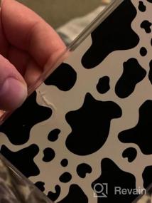 img 5 attached to Cow Print Phone Case For IPhone 11,11 Pro,11 Pro Max,IPhone X，XS, XR,IPhone 7/8,7/8 Plus, Flexible Soft TPU Lifeproof Shockproof Protection Slim Basic Case Cover