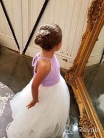 img 7 attached to Stunning Flower Girl Junior Bridesmaid Dresses for Unforgettable Wedding Moments