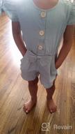 img 1 attached to 👗 Top Picks: Toddler Summer Clothes Ruffled Jumpsuit for Girls - Shop Girls' Clothing in Jumpsuits & Rompers review by Michael Straughter