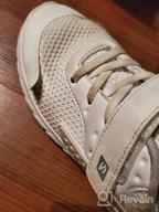 img 1 attached to Lightweight Breathable Athletic Sneakers for Girls by VICROAD review by Alisa Jones
