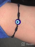 img 1 attached to Red String Amulet Bracelet For Women Men Boys & Girls - Tarsus Evil Eye 7 Knot Lucky Adjustable review by Chris Floyd