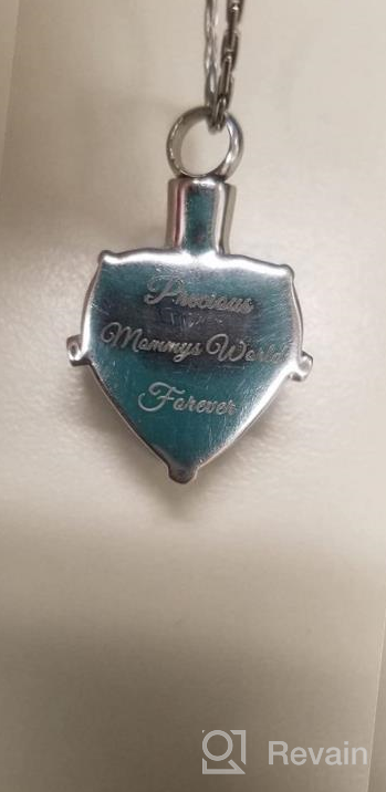 img 1 attached to ❤️ Constantlife Heart-Shaped Cremation Jewelry for Ashes: A Beautiful Way to Memorialize Your Best Friend review by Justin Rashid
